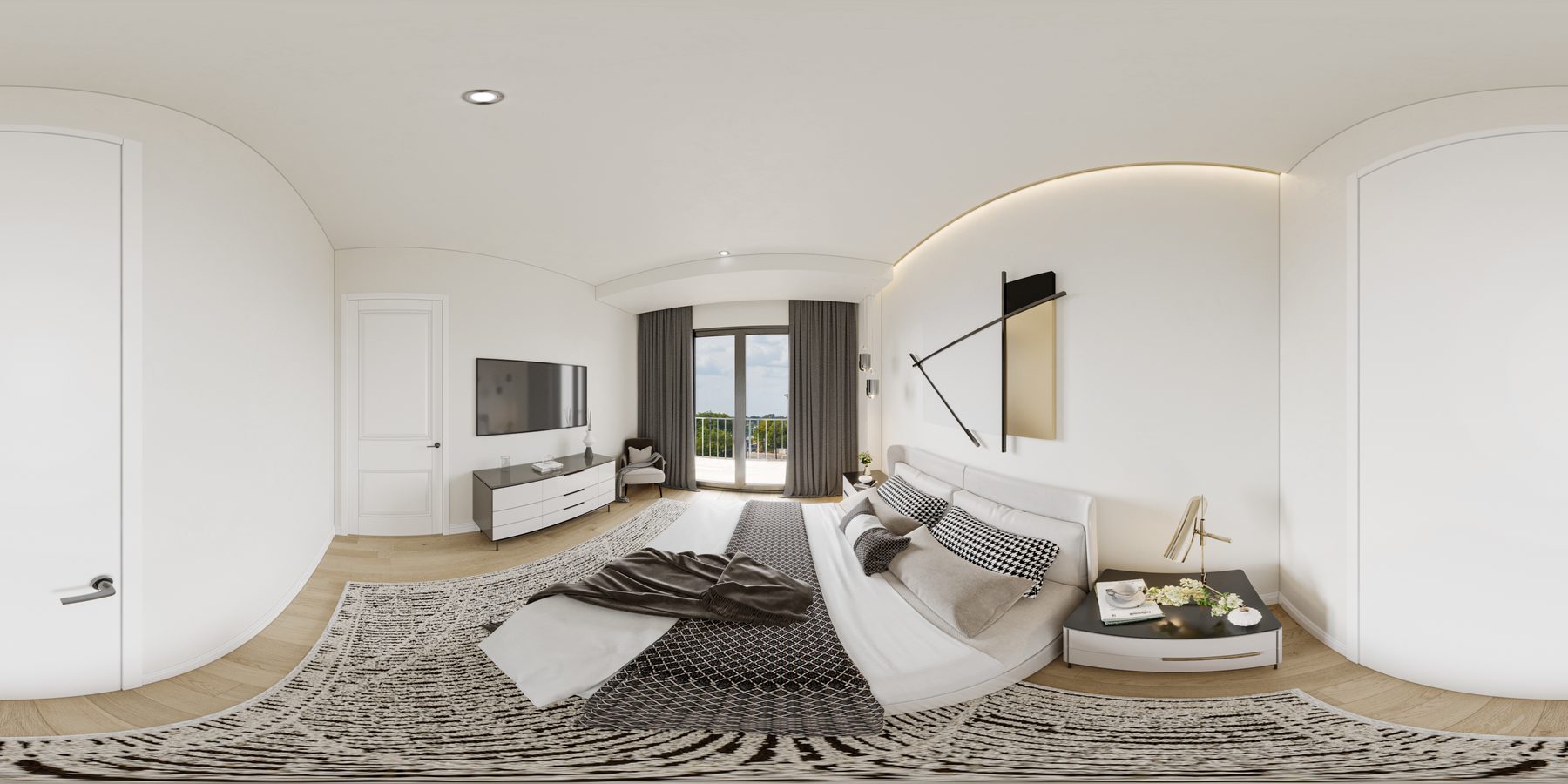FountainPlaza Unit B1 Bedroom2