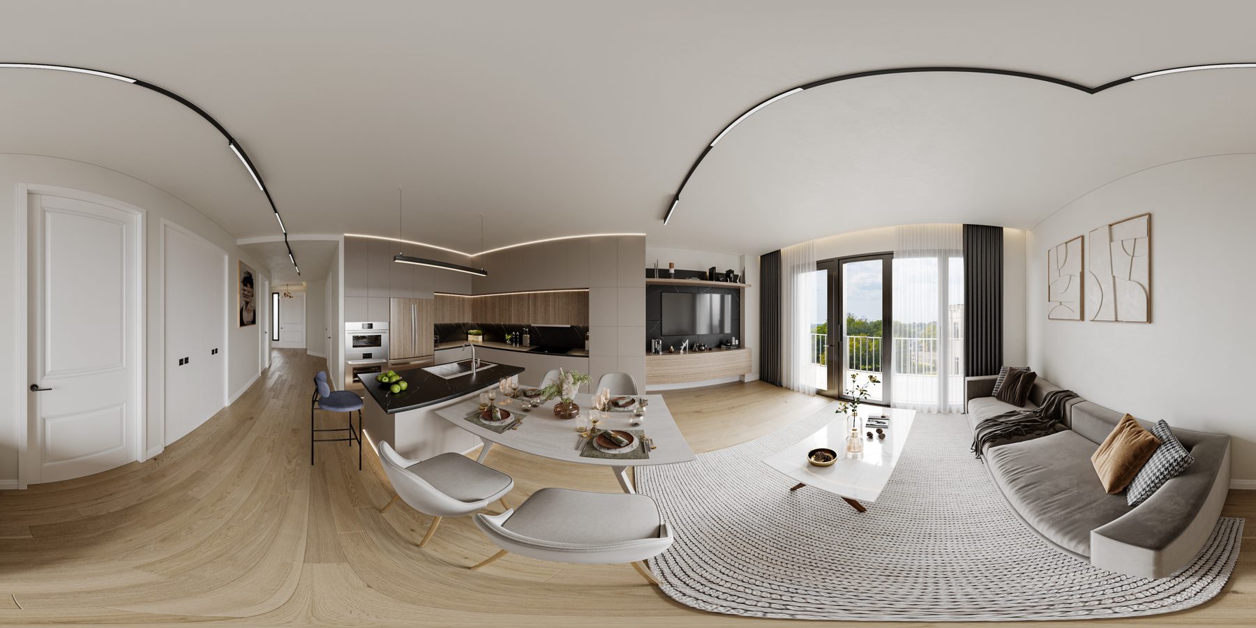 FountainPlaza Unit B1 OpenLivingArea