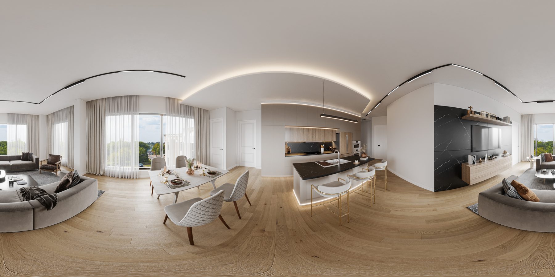 FountainPlaza Unit B4 OpenLivingArea