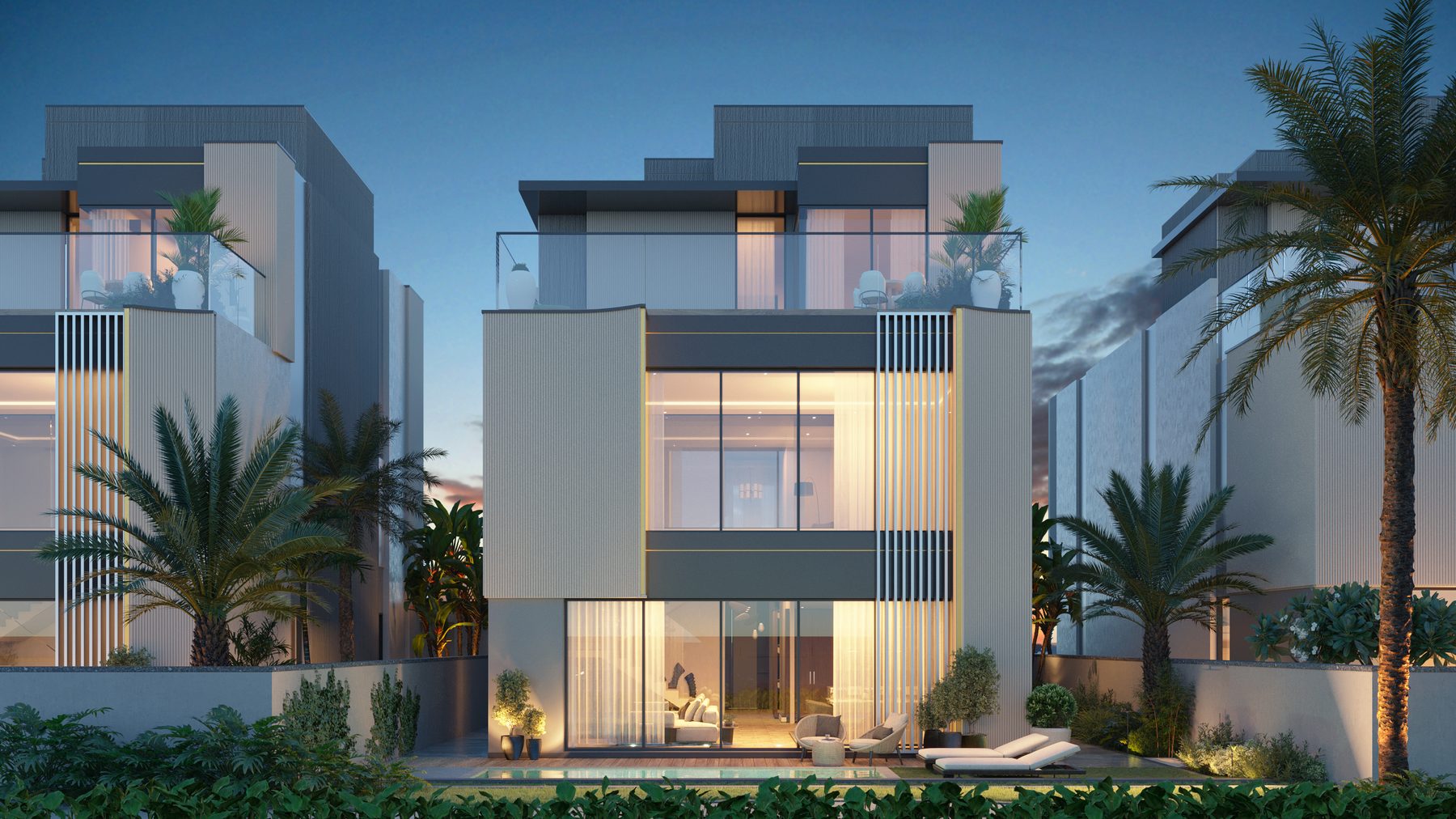 MBR First Villa Elevation Back New View