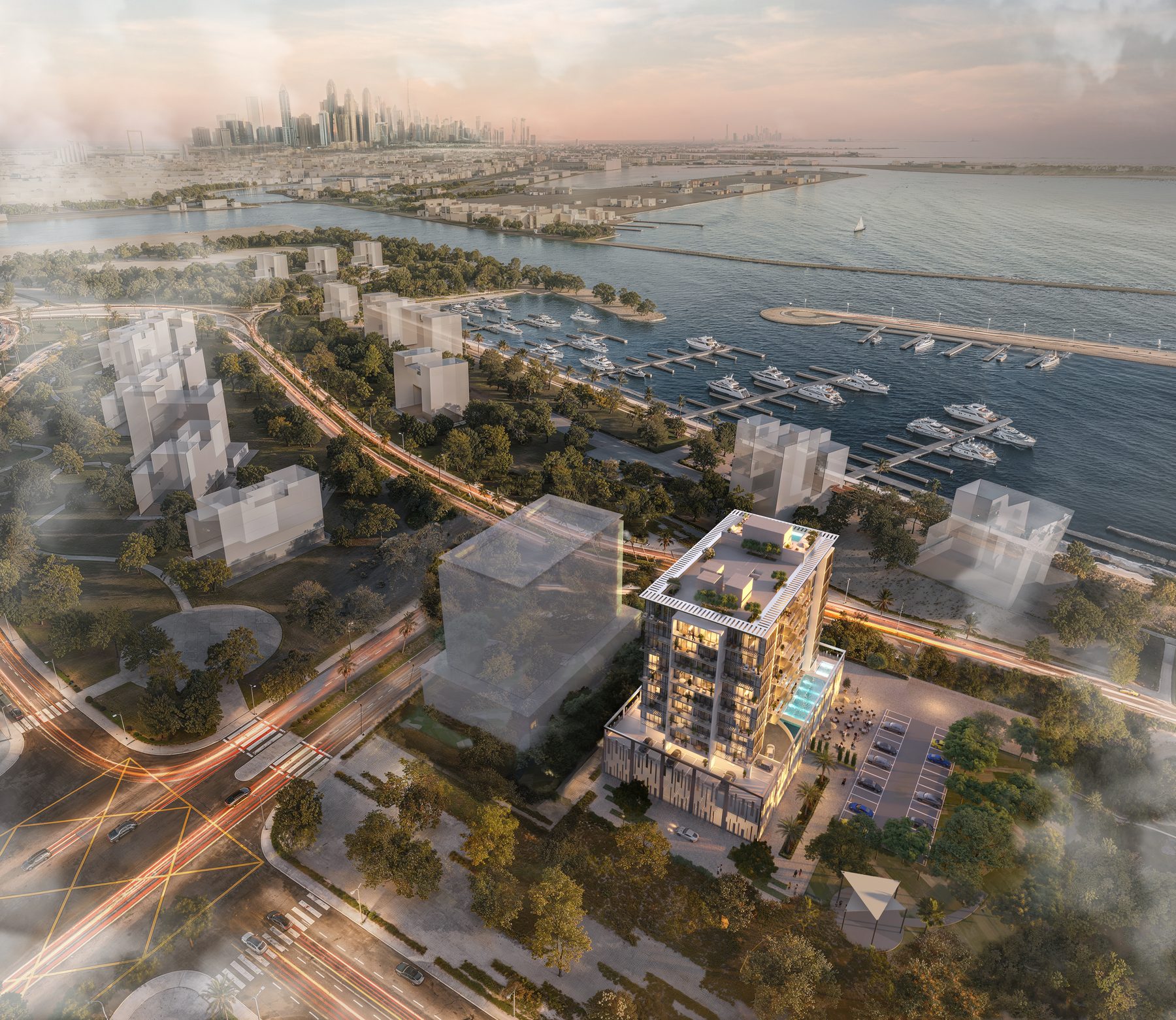 P 704 Marina Photomantage View