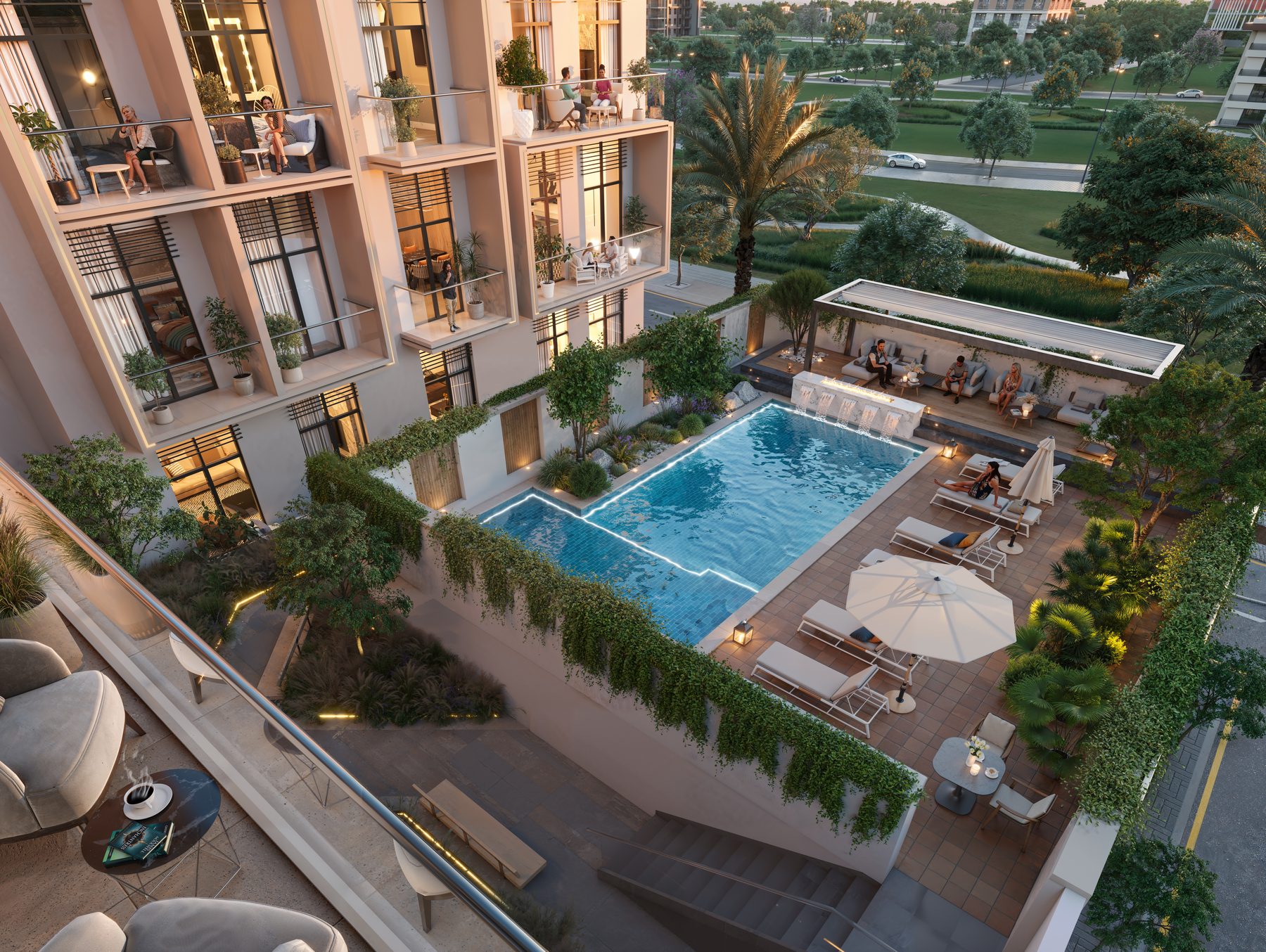 Pool View Up